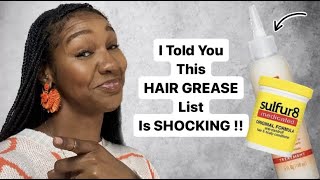 5 Best HAIR GREASE You NEED To Try  BUT WATCH THIS FIRST [upl. by Romilda362]