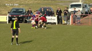 Kingussie v Oban Camanachd [upl. by Bertsche]