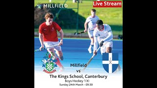 Millfield Sport  Hockey B1st XI v The Kings School Canterbury [upl. by Ainoyek]