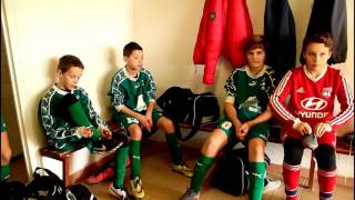 esfc u15  chaponnay marennes 2 échauffement avant match [upl. by Aeriela]