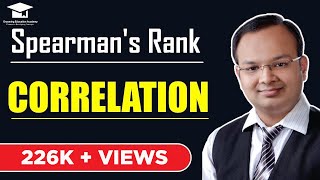 5  Correlation  Spearmans Rank Correlation Part 1 [upl. by Nazarius]