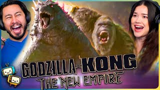 GODZILLA x KONG THE NEW EMPIRE Trailer Reaction [upl. by Lerud]