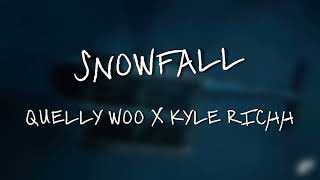 Kyle Richh x Quelly Woo  Snowfall Official Instrumental [upl. by Gianina]