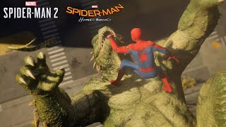 SpiderMan vs Lizard With The Upgraded Classic Suit  Marvel’s SpiderMan 2 4K 60fps [upl. by Basso]