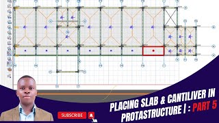 Part 5  1 Storey LABORATORY STRUCTURAL DESIGN Placing Slab amp Cantilever in ProtaStructure [upl. by Rosa490]