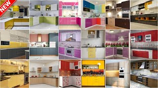 100 Top Modular Kitchen Cabinet Colour Combination Design Ideas 2024  Part 3 [upl. by Agan50]