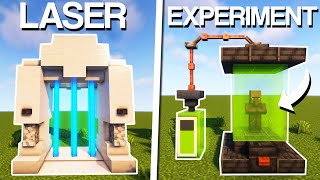 Minecraft 10 Futuristic Builds amp Ideas [upl. by Meehahs]