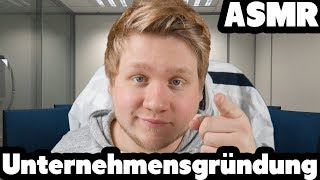 ASMR  Wir gründen ein UNTERNEHMEN zusammen Roleplay  DeutschGerman  DeutscheASMR [upl. by Eema]