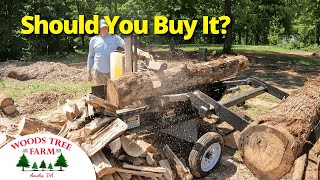 Halverson HWP100 Firewood Processor FULL REVIEW [upl. by Alinoel]