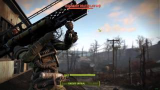 Fallout 4  Fatman vs Legendary deathclaw [upl. by Efi]