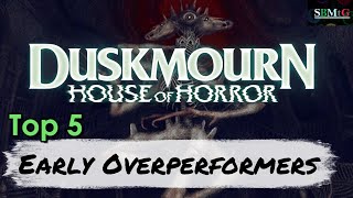 Top 5 Early Overperformers in Duskmourn Standard  Mtg [upl. by Savitt]