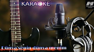 Yeni Minus DÜNYA SENİN DÜNYA MENİM KARAOKE MİNUS AranjimanNeuron Ali Alili 2024 [upl. by Einahpets]