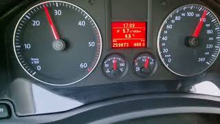 GOLF 5 19 TDI 105KM STAGE 1 BKC PRZYSPIESZENIE 100140 NA 5 BIEGU ACCELERATION ON 5TH GEAR [upl. by Rehposirhc858]