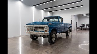 1969 Ford F250 Highboy 4x4 4Speed [upl. by Tizes981]