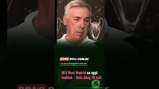 HLV Real Madrid Carlo Ancelotti ca ngợi thần đồng 18 tuổi  Endrick sở hữu tài năng đặc biệt [upl. by Carman]