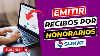 ✅ Paso a Paso  Cómo Emitir Recibo por Honorario Electronico al Contado y a Crédito SUNAT 2023 [upl. by Nyleimaj938]