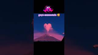 Impresionante fumarola del volcán 🌋 Popocatépetl parati puebla tendencia [upl. by Faustine]