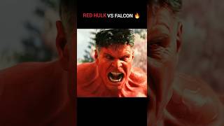 RED HULK FIGHT WITH FALCON 🔥 captainamerica redhulk falcon marvel shorts [upl. by Nich]