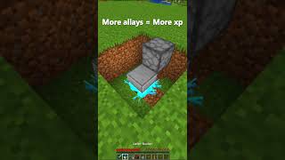 Super Simple Minecraft 121 XP Farm shorts minecraft [upl. by Shana]