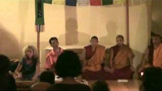 Tibetan Lamas Chant Prayer with Nestor Kornblum Overtone Singing [upl. by Budworth646]