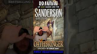 Oathbringer  Finished Part 1 cosmere stormlightarchive booktube brandonsanderson [upl. by Robenia]