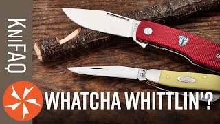 KnifeCenter FAQ 138 Whittlin’ Knife For Modern Life [upl. by Brier]