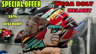 Vega bolt Dice helmet full review special offerunder 2000 [upl. by Landri192]