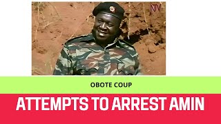 MILTON OBOTE PLAN TO ARREST IDI AMIN BACKFIRED AND LED TO A COUP [upl. by Irihs643]