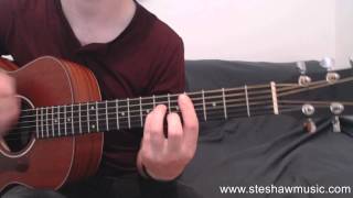 How to play Rita Ora  I Will Never Let You Down on Guitar LessonTutorial with Ste Shaw [upl. by Perri]