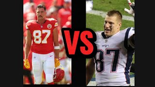 so y’all think Kelce is better than Gronk ￼ [upl. by Artemla]