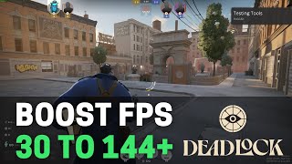 BEST PC Settings for DEADLOCK Maximize FPS amp Visibility [upl. by Lette]