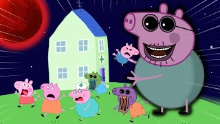 Daddy Pig Turns Into A Zombie  A Peppa Pig Horror Story  Peppa Pig Funny Animation [upl. by Ytsirc]