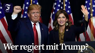 Trumps Kabinett nimmt weiter Gestalt an [upl. by Ahsilek557]