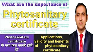 Importance of phytosanitary certificate [upl. by Aikan191]