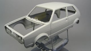 How To Prepare the body of your scale model before paint [upl. by Berni]