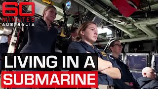 Inside the US Navys nuclear submarine the most powerful in the world  60 Minutes Australia [upl. by Drewett799]