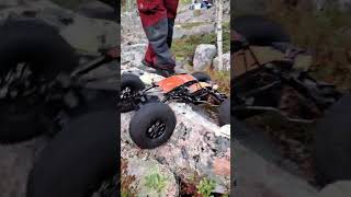 EASY DOES IT  RC4WD BULLY 2 JUMPS OVER A LEDGE offroad rccrawlers rccrawler rc4wd rccrawling [upl. by Ardine966]