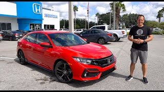 Is the NEW 2020 Honda Civic Sport Hatchback the PERFECT compact car [upl. by Munro836]