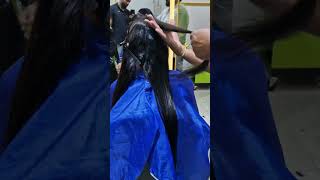 how to do cysteine tretment  keratin tretment  step by step  hindi tutorial  easy way [upl. by Eseekram]