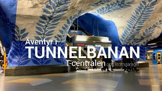 Äventyr i Tunnelbanan del 7 Tcentralen och atomgaraget [upl. by Bozuwa]