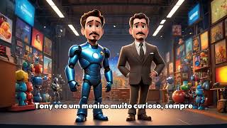 O Menino Prodigioso Tony Stark  inovacao tecnologia aventura criatividade superhero [upl. by Olimpia]