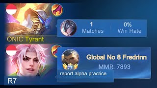 PRANK NOOB ALPHA IN SOLO RANKED 😂 then showing my MACHAKING PERSEUS 💀 [upl. by Rock]