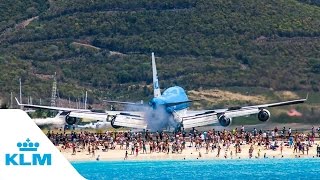 Big plane short runway  Cockpit Tales  KLM [upl. by Aryk]