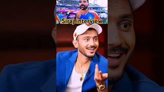 मोहम्मद सिराज English interview 🤣❤️ miyabhaishorts rohitsharma interview viral shorts [upl. by Aliehc]