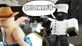 i bullied flamingo in criminality  ROBLOX [upl. by Myles538]