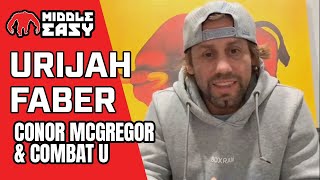 Urijah Faber clears up Sage Northcutt situation talks Conor McGregor amp Combat U [upl. by Parry]