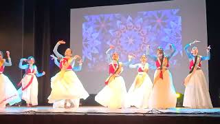 sawan gagane ghor ghanaghata dance cover [upl. by Stoddard]