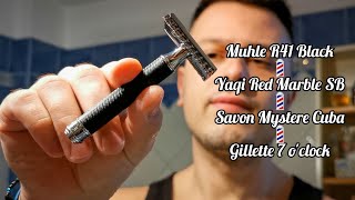 Mühle R41 Black Handle Razor Review [upl. by Aehr]