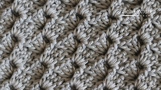 3D Shell Stitch  How to Crochet [upl. by Esital]