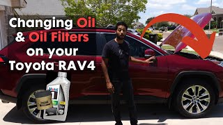 Toyota RAV4 Complete Oil Change Guide Easy DIY for ALL Years [upl. by Dorothee84]